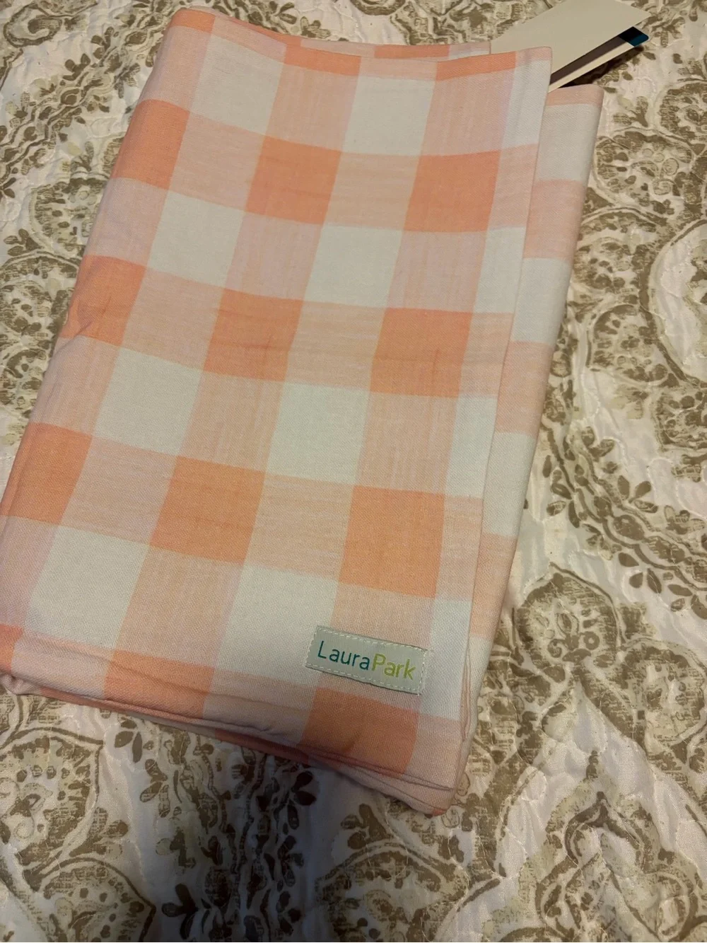 Laura Park NWT bolster pillow case